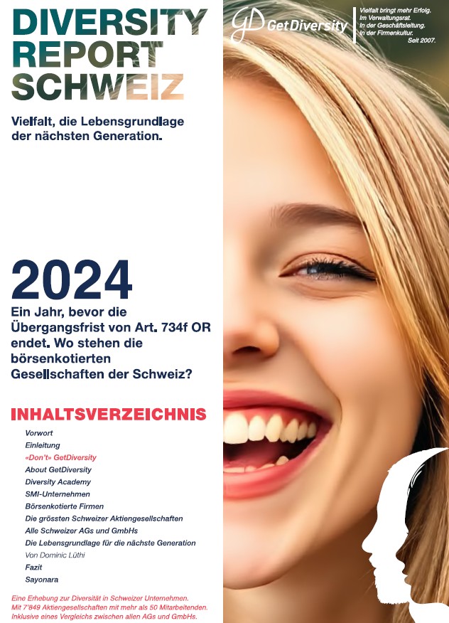 Diversity Report Schweiz 2024 / VRMandat.com